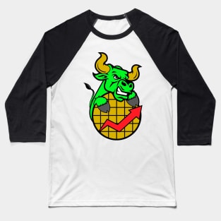 The Bullish Bull Baseball T-Shirt